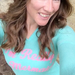 Lightweight Long SleeveShirt, I'm Really A Mermaid